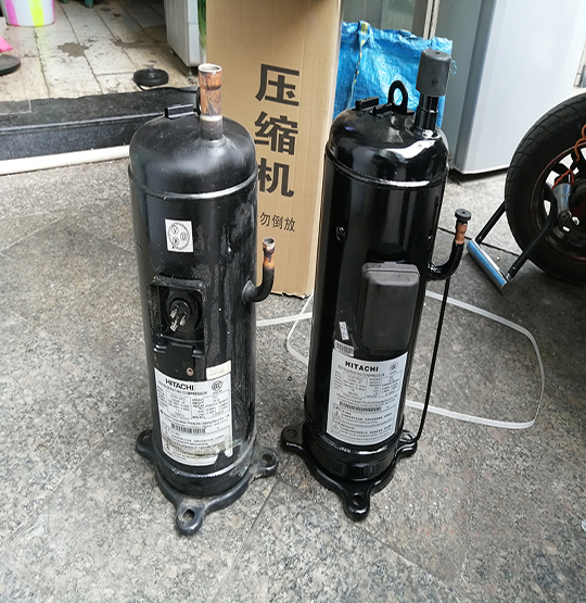 青山中央空调压缩机的更换维修
